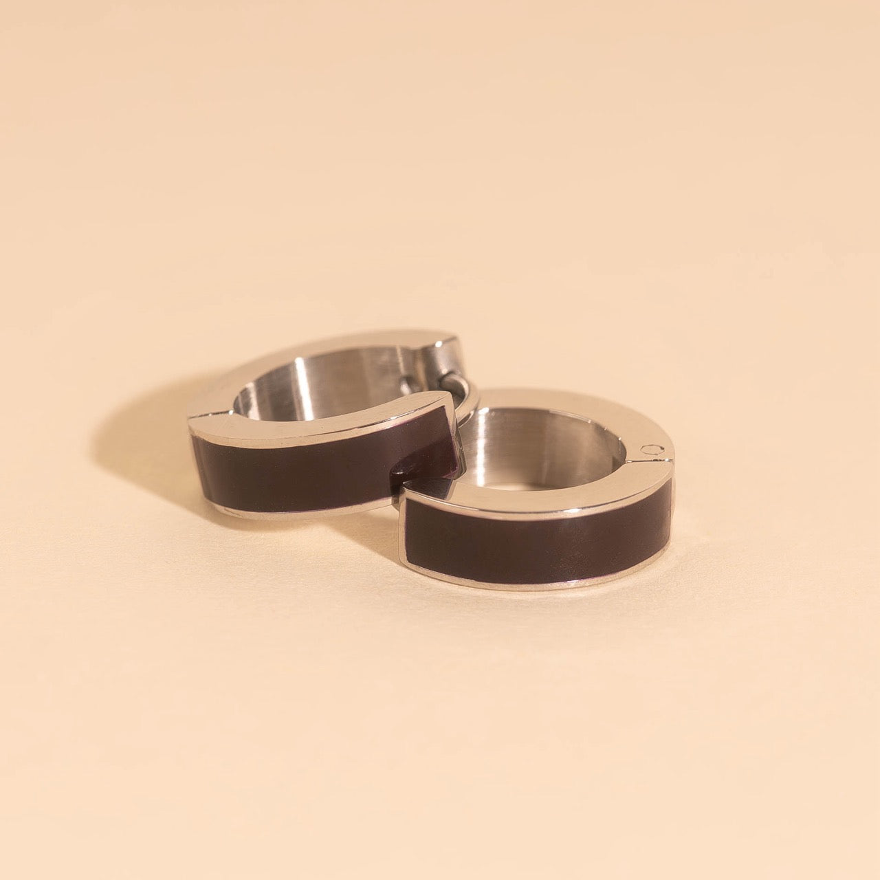 Chunky Huggie Hoop Earrings - 16 Color Options