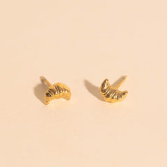Croissant Stud Earrings