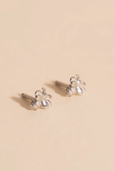 Mini Bumble Bee Stud Earrings