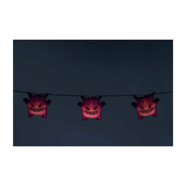 Gengar Pokémon Halloween String Lights (10 Lights)