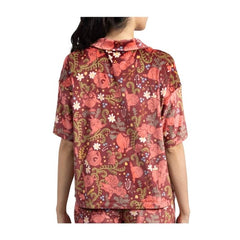 Friends & Foliage Pokémon Sleepwear Button-Up Shirt - Women