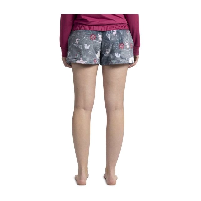 Espeon & Delibird Gray Shorts - Women