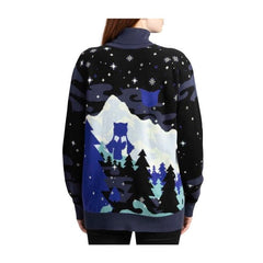 Hisuian Zorua Moonlight Turtleneck Knit Sweater - Adult