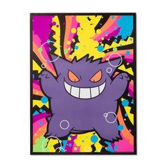 Gengar Midnight Shadows Blacklight Poster