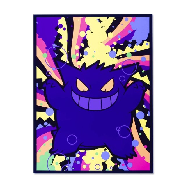 Gengar Midnight Shadows Blacklight Poster