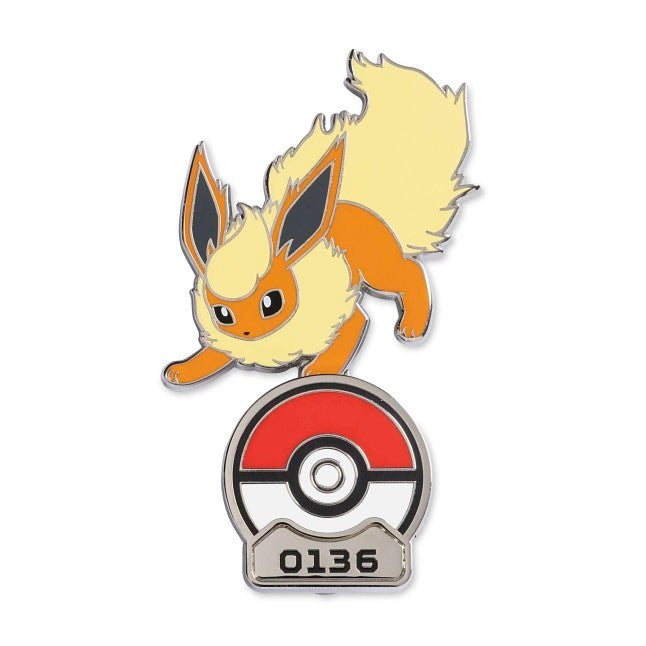 Pokémon Gallery Pins: Flareon Standing Pin