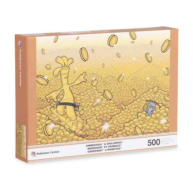 Gimmighoul & Gholdengo Puzzle (500 Pieces)