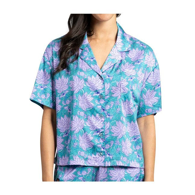 Glimmering Depths Pokémon Sleepwear Button-Up Shirt - Women