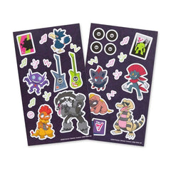 Elemental Ateliers: Dark Types Sticker Sheets (2-Pack)