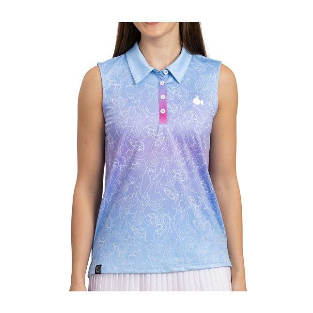 Feebas & Milotic Pokémon Clubhouse Sleeveless Polo Shirt - Women