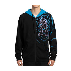 Mega Mewtwo X Black Zip-Up Hoodie - Adult