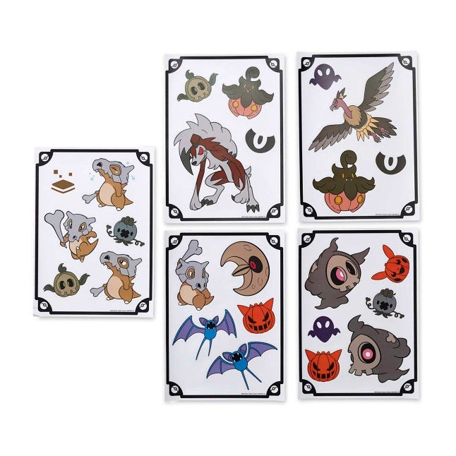 Pokémon Halloween Window Clings (5-Pack)