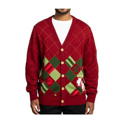 Maushold Pokémon Holiday Red Cardigan - Adult