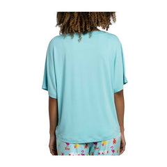 Exeggutor Pokémon Holiday Blue Boxy Sleep Top - Women