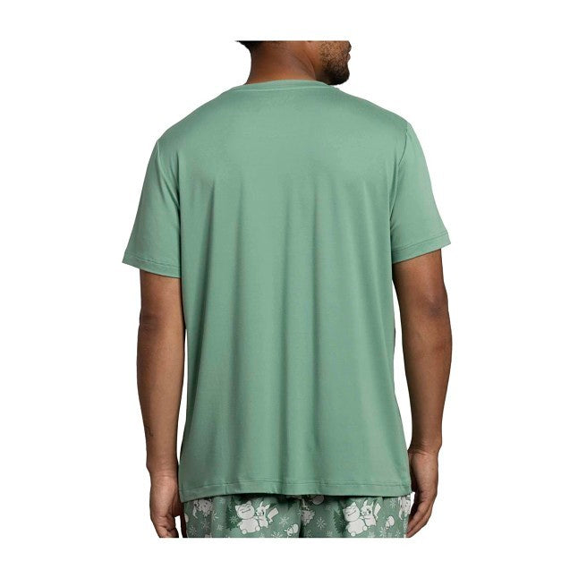 Pikachu Pokémon Holiday Green Sleep Top - Men
