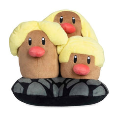Alolan Dugtrio Poké Plush - 7 ½ In.