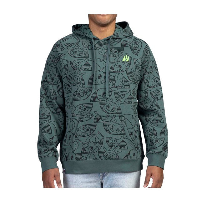 Grass-Type First Partners Pullover Hoodie - Adult