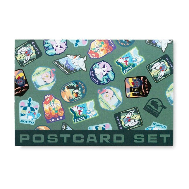Explore Pokémon Postcards (10-Pack)