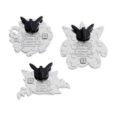 Gastly, Haunter & Gengar Pokémon Pins (3-Pack)