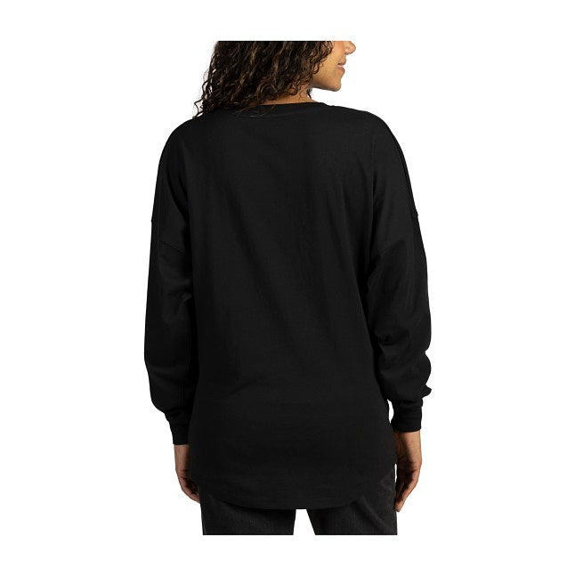 Galarian Articuno, Galarian Zapdos & Galarian Moltres Black Oversize Long-Sleeve T-Shirt - Women