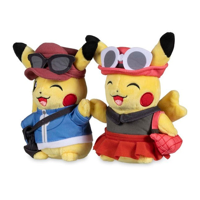 Kalos Region Paired Pikachu Poké Plush - 9 ½ In.