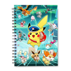 Special Delivery Pikachu Spiral Notebook (200 Pages)