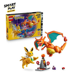 LEGO® Pokémon™ SMART Play™: Charizard vs. Jolteon Ultimate Battle