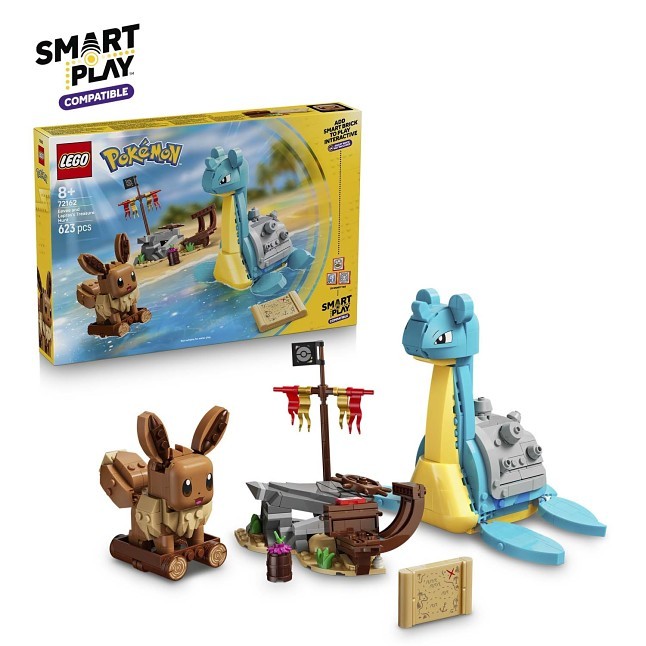 LEGO® Pokémon™ SMART Play™: Eevee and Lapras’s Treasure Hunt
