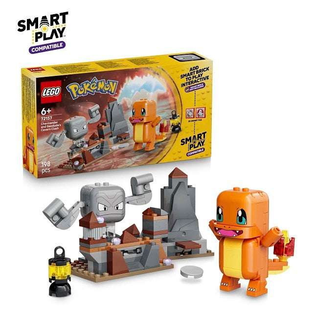 LEGO® Pokémon™ SMART Play™: Charmander and Geodude’s Cavern Clash