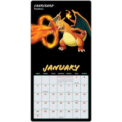 Pokémon Moves 2027 Wall Calendar