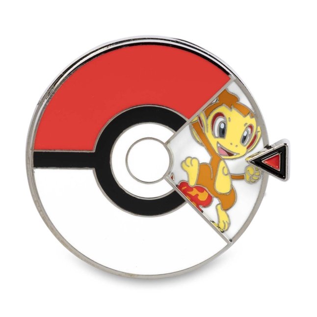 Turtwig, Chimchar & Piplup Pokémon Spinner Pin