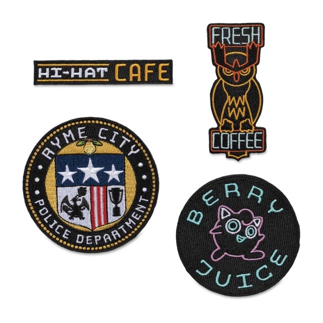 POKÉMON Detective Pikachu Movie Patches (4-Pack)