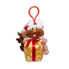 Greedent Pokémon Winter Carnival Poké Plush Key Chain