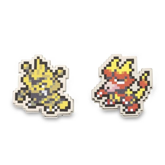 Electabuzz & Magmar Pokémon Pixel Pins (2-Pack)