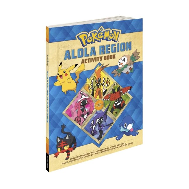 Pokémon Alola Region Activity Book