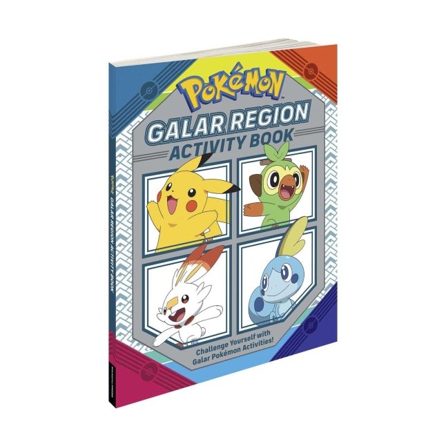 Pokémon Official Galar Region Activity Book