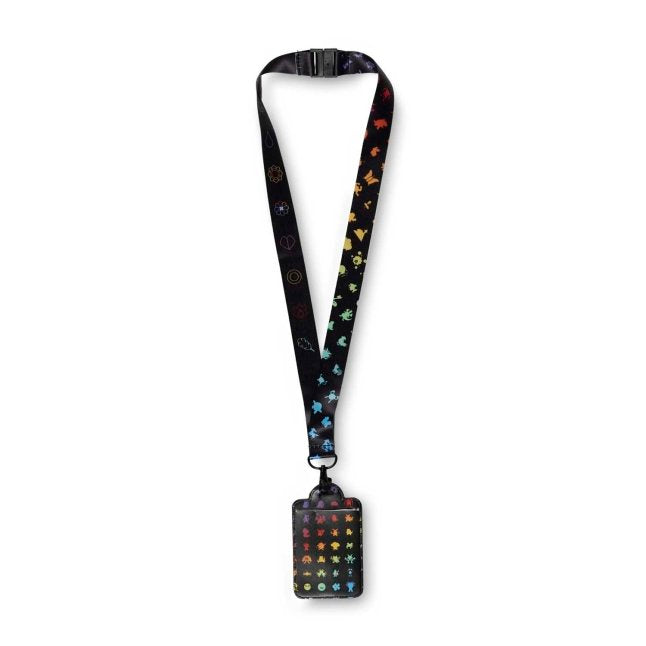Kanto Gym Badge Lanyard & Badge Holder