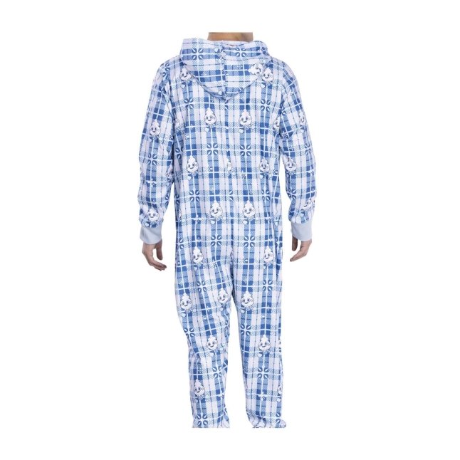 Vanillite Hooded One-Piece Pajamas - Adult