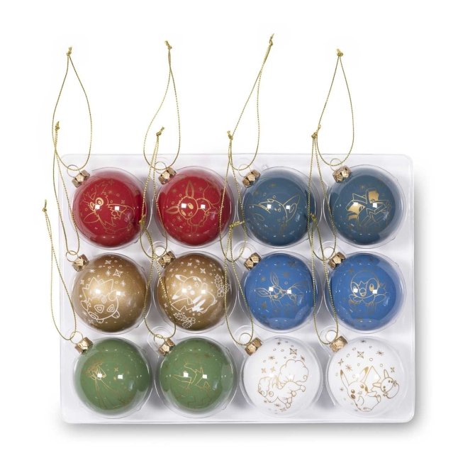 Pokémon Winter Wonders Ornaments (12-Pack)