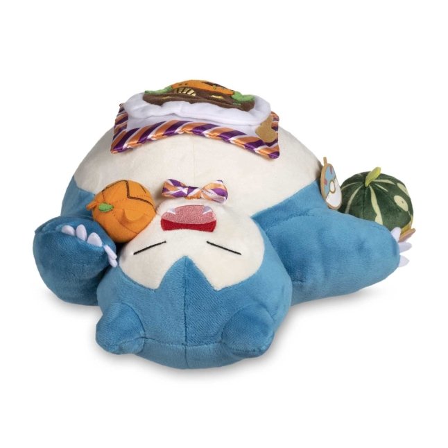 Snorlax Pokémon Pumpkin Celebration Poké Plush - 9 ¼ In.