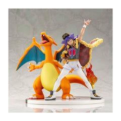 Kotobukiya Leon & Charizard Figures