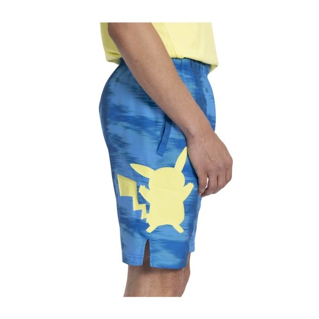 Pokémon Center × Craft: Pikachu Core Charge Plava Shorts - Men
