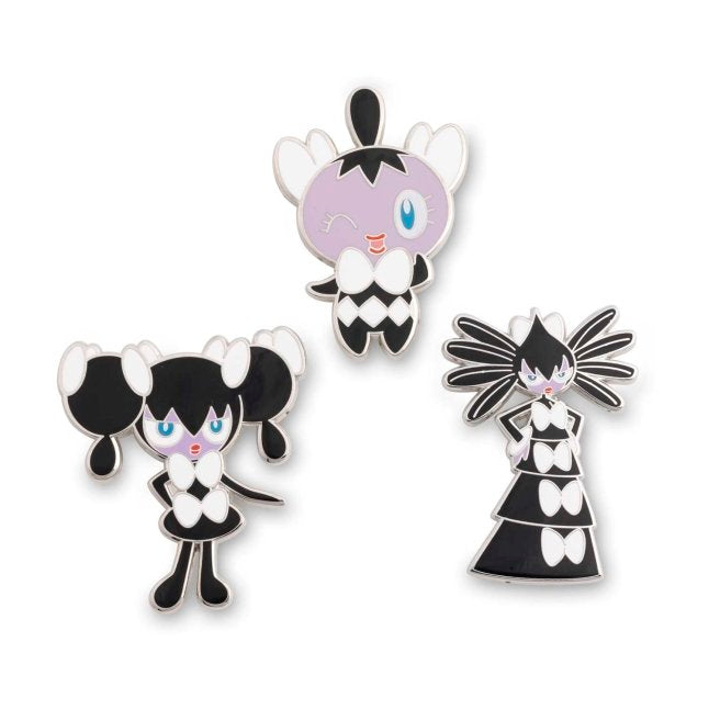 Gothita, Gothorita & Gothitelle Pokémon Pins (3-Pack)