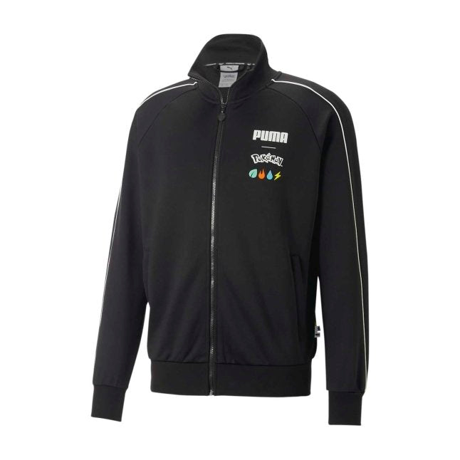 PUMA × Pokémon: Puma Black T7 Track Jacket - Adult