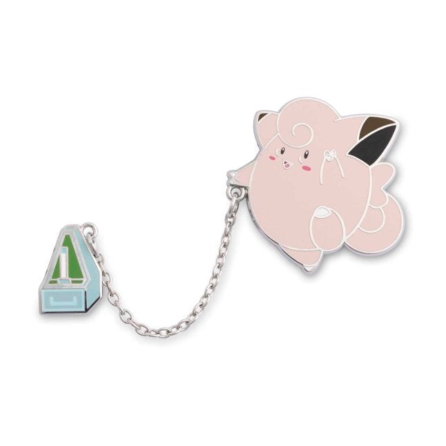 Clefairy with Metronome Pokémon Held Item Pin