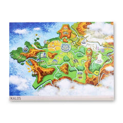 Kalos Pokémon Region Maps Poster