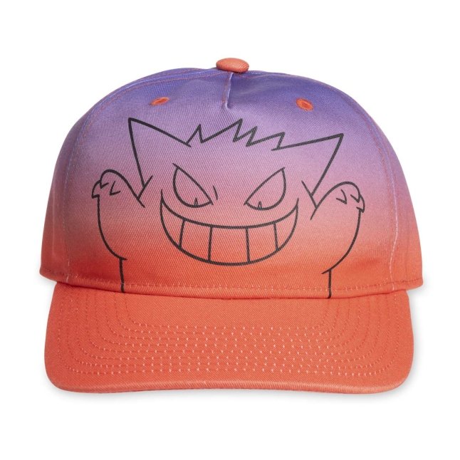 Gengar Gradient Curved-Brim Hat (One Size-Adult)