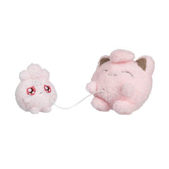 Igglybuff & Jigglypuff Pokémon Sweet Support Plush - 6 ¾ In.