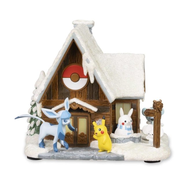 Winter Retreat Holiday Pokémon Village Figure