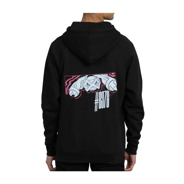 Metagross Powerhouse Pokémon Sleek Black Pullover Hoodie - Adult
